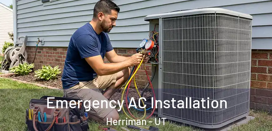 Emergency AC Installation Herriman - UT
