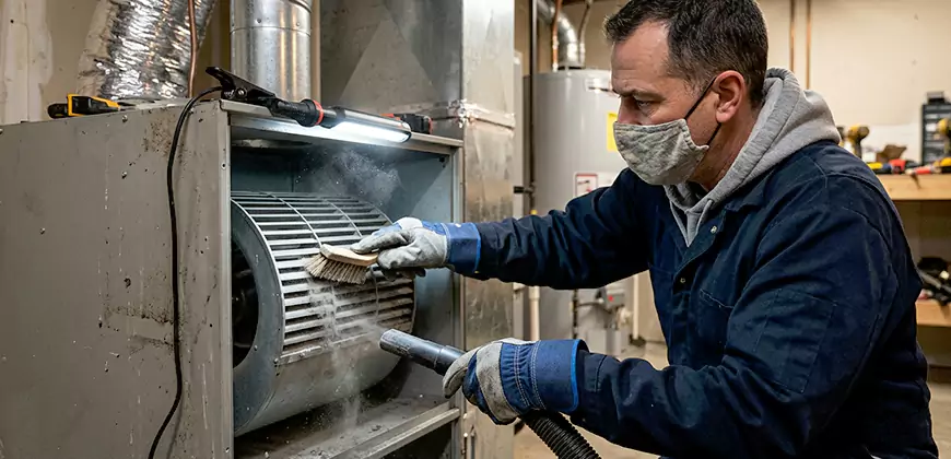 Commercial Vent Decontamination in Herriman