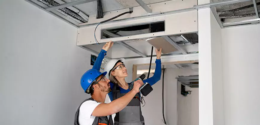 Duct Insulation and Condensation Repair in Herriman