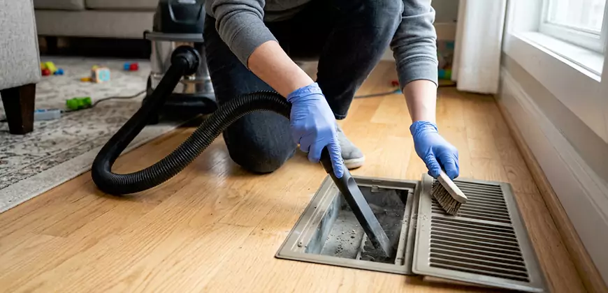 Ducted Heating Filter Cleaning in Herriman